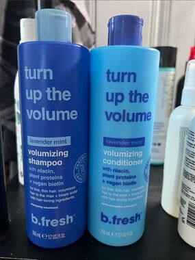 “b.fresh”Lavender Mint Volumizing Shampoo & Conditioner- New 12oz. Set of 2